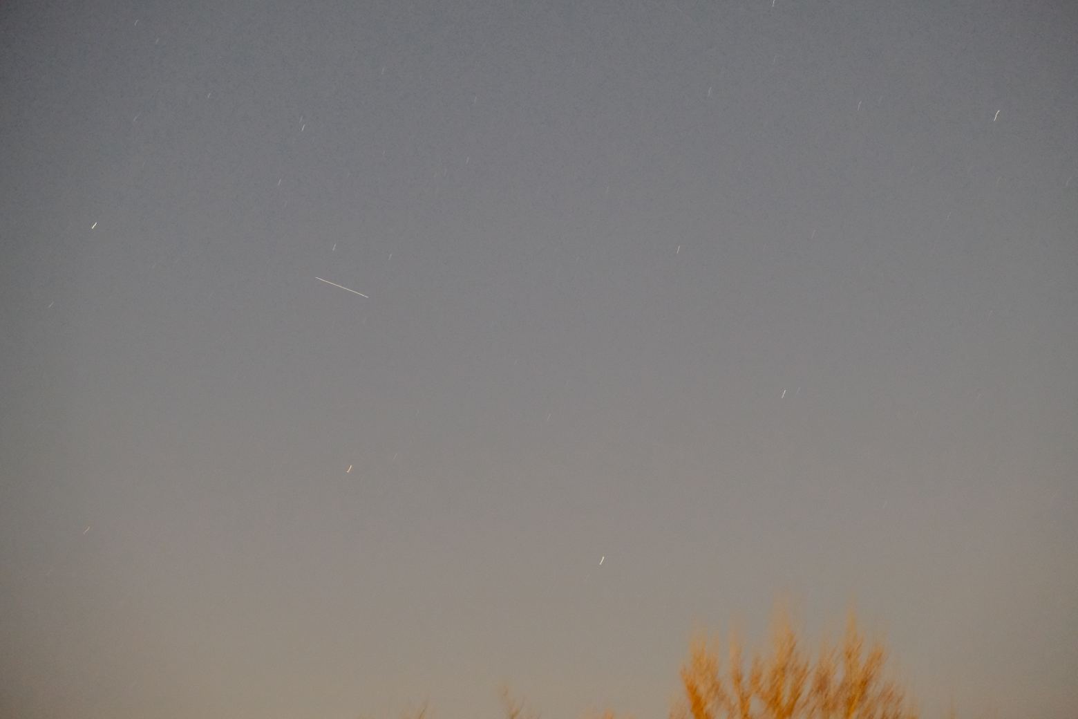 Fram2 am Abendhimmel