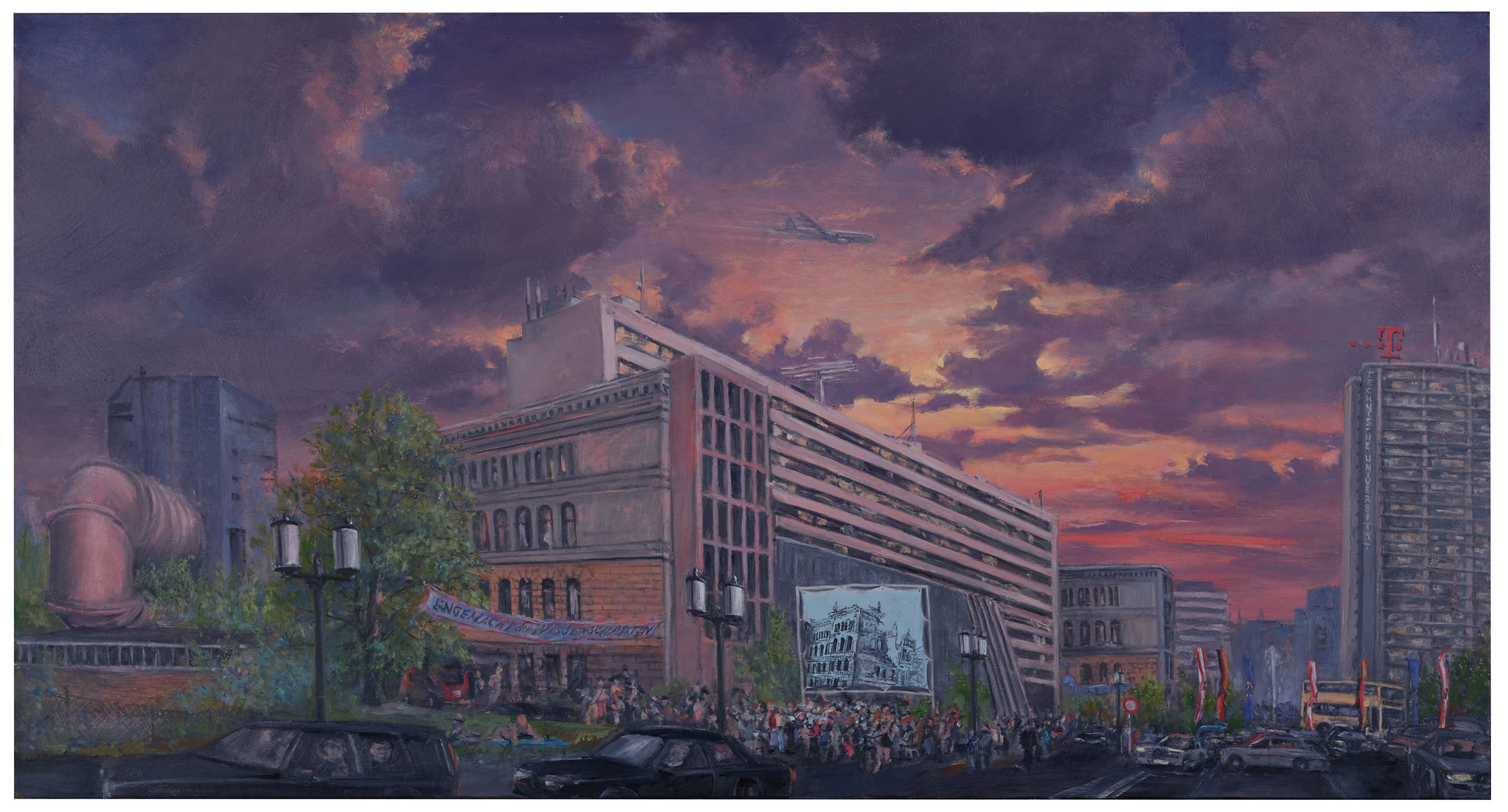 TU-Gemälde von Matthias Koeppel